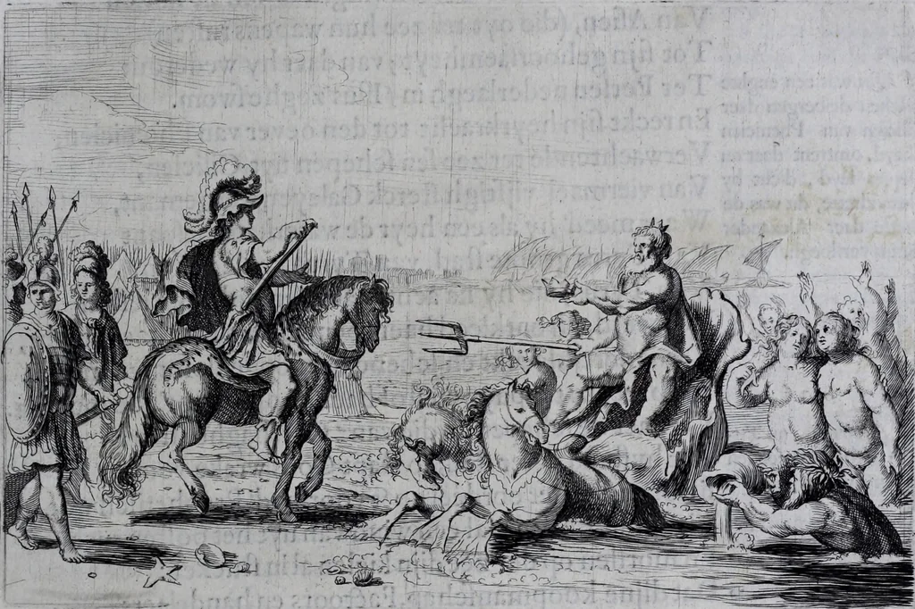 An illustration from Der zee-vaert lof : handelende vande gedenckwaerdighste zee-vaerden... in VI boecken beschreven, 1634, leaf 72