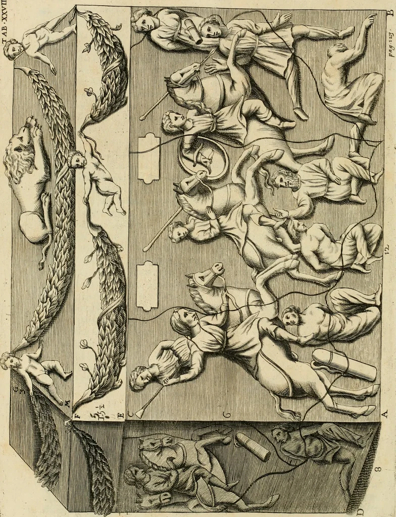 An illustration from De sacris aedificiis a Constantino Magno constructis : synopsis historica, 1693, leaf 193