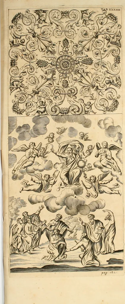 An illustration from De sacris aedificiis a Constantino Magno constructis : synopsis historica, 1693, leaf 267