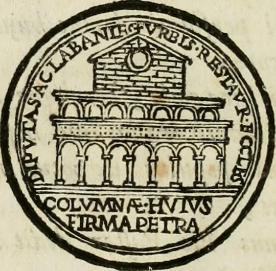 An illustration from De sacris aedificiis a Constantino Magno constructis : synopsis historica, 1693, leaf 31