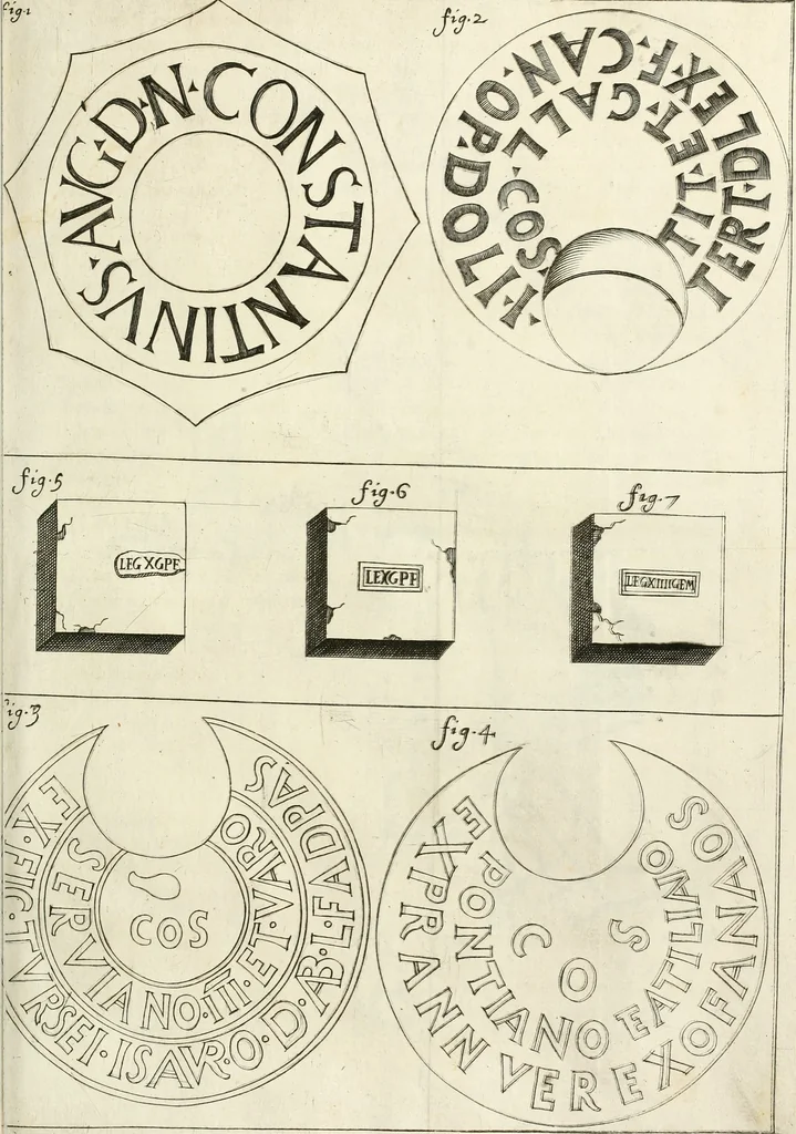 An illustration from De sacris aedificiis a Constantino Magno constructis : synopsis historica, 1693, leaf 58