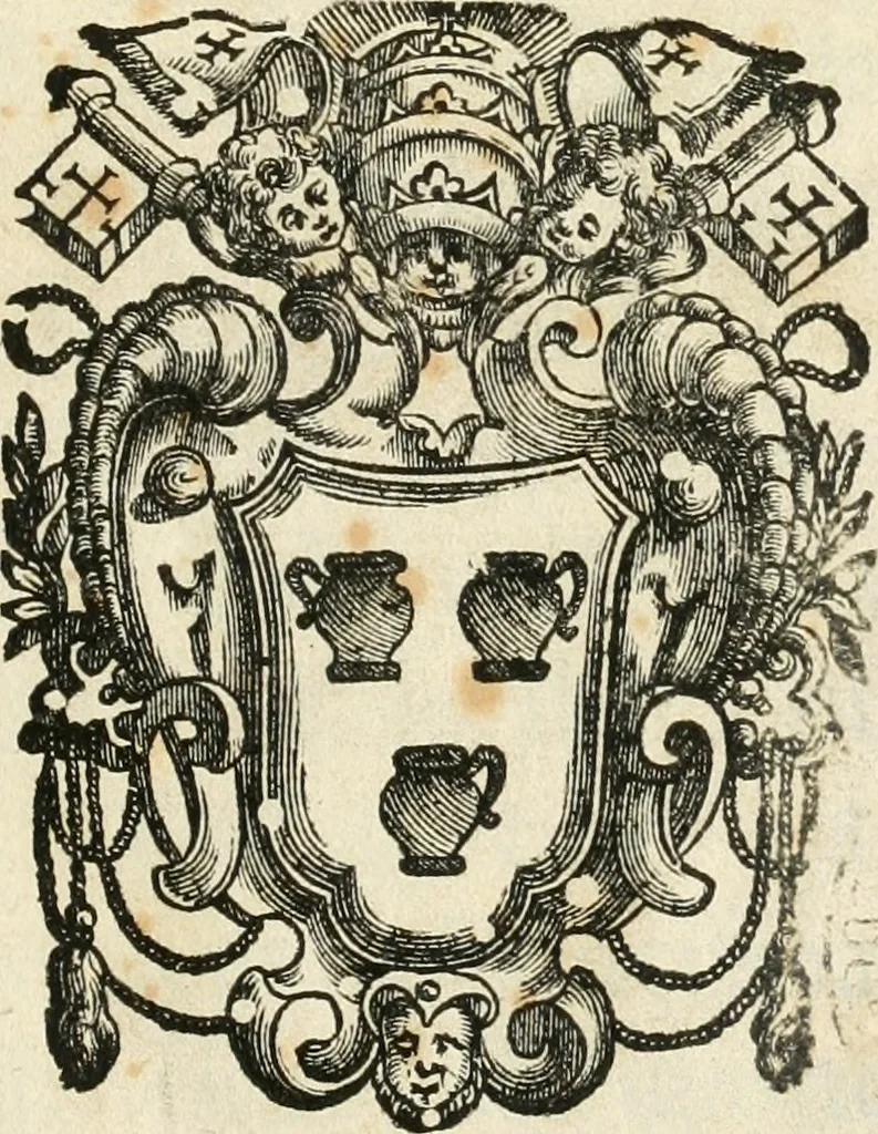 An illustration from De sacris aedificiis a Constantino Magno constructis : synopsis historica, 1693, leaf 6