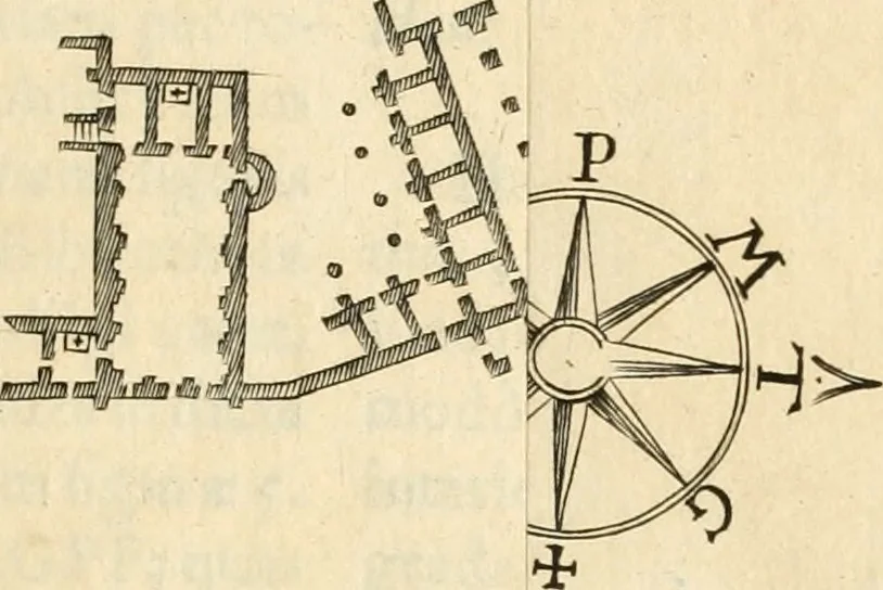An illustration from De sacris aedificiis a Constantino Magno constructis : synopsis historica, 1693, leaf 60