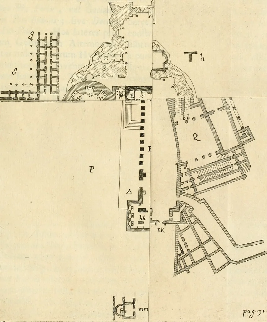 An illustration from De sacris aedificiis a Constantino Magno constructis : synopsis historica, 1693, leaf 60