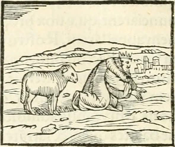 An illustration from Hieroglyphica, sive, De sacris Aegyptiorvm literis commentarii, 1556, leaf 151