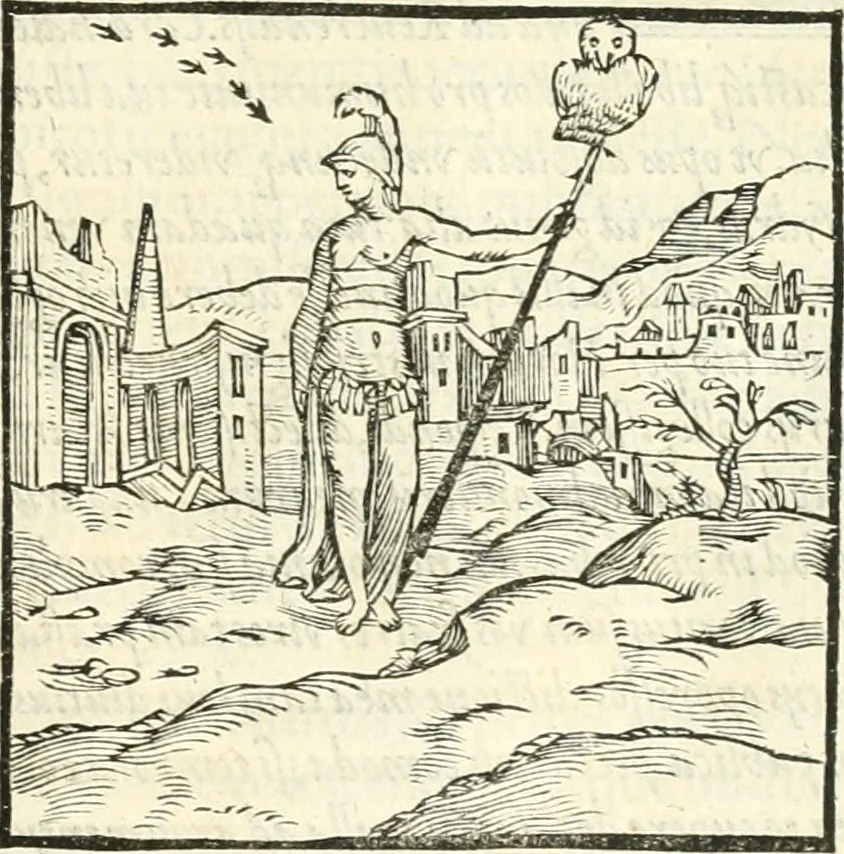 An illustration from Hieroglyphica, sive, De sacris Aegyptiorvm literis commentarii, 1556, leaf 234