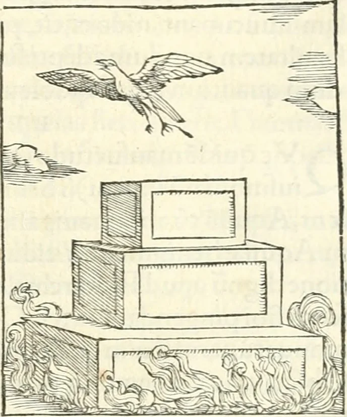 An illustration from Hieroglyphica, sive, De sacris Aegyptiorvm literis commentarii, 1556, leaf 280