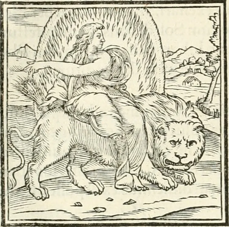 An illustration from Hieroglyphica, sive, De sacris Aegyptiorvm literis commentarii, 1556, leaf 31