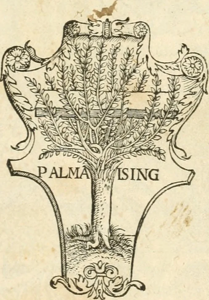 An illustration from Hieroglyphica, sive, De sacris Aegyptiorvm literis commentarii, 1556, leaf 4