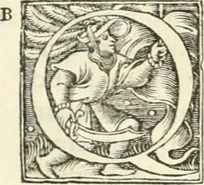 An illustration from Hieroglyphica, sive, De sacris Aegyptiorvm literis commentarii, 1556, leaf 414