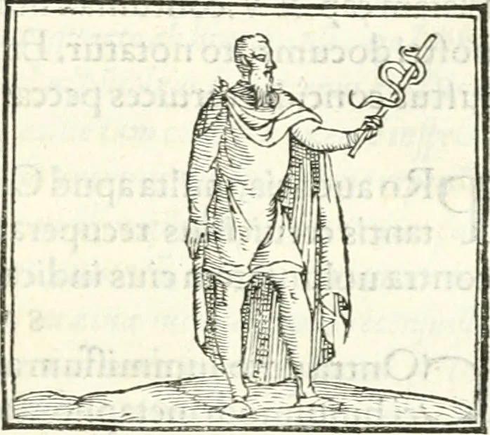 An illustration from Hieroglyphica, sive, De sacris Aegyptiorvm literis commentarii, 1556, leaf 466