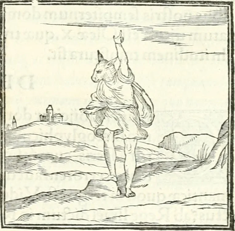 An illustration from Hieroglyphica, sive, De sacris Aegyptiorvm literis commentarii, 1556, leaf 466