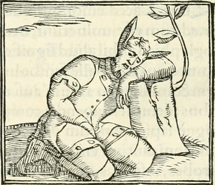 An illustration from Hieroglyphica, sive, De sacris Aegyptiorvm literis commentarii, 1556, leaf 477