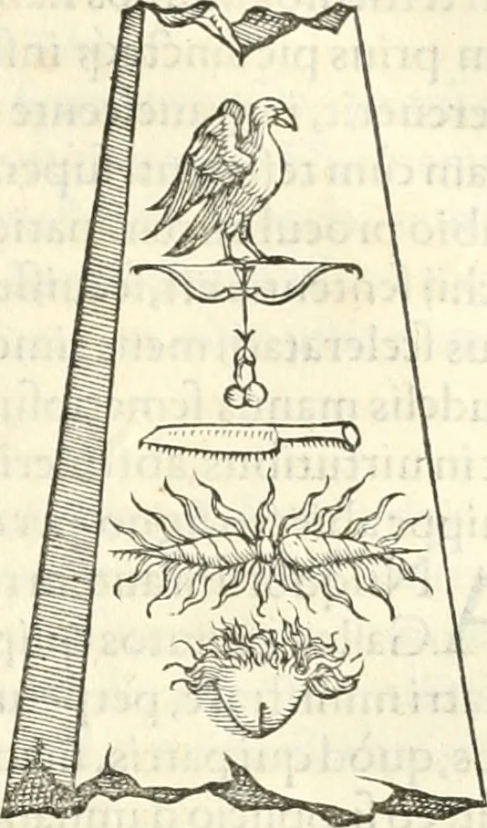 An illustration from Hieroglyphica, sive, De sacris Aegyptiorvm literis commentarii, 1556, leaf 494