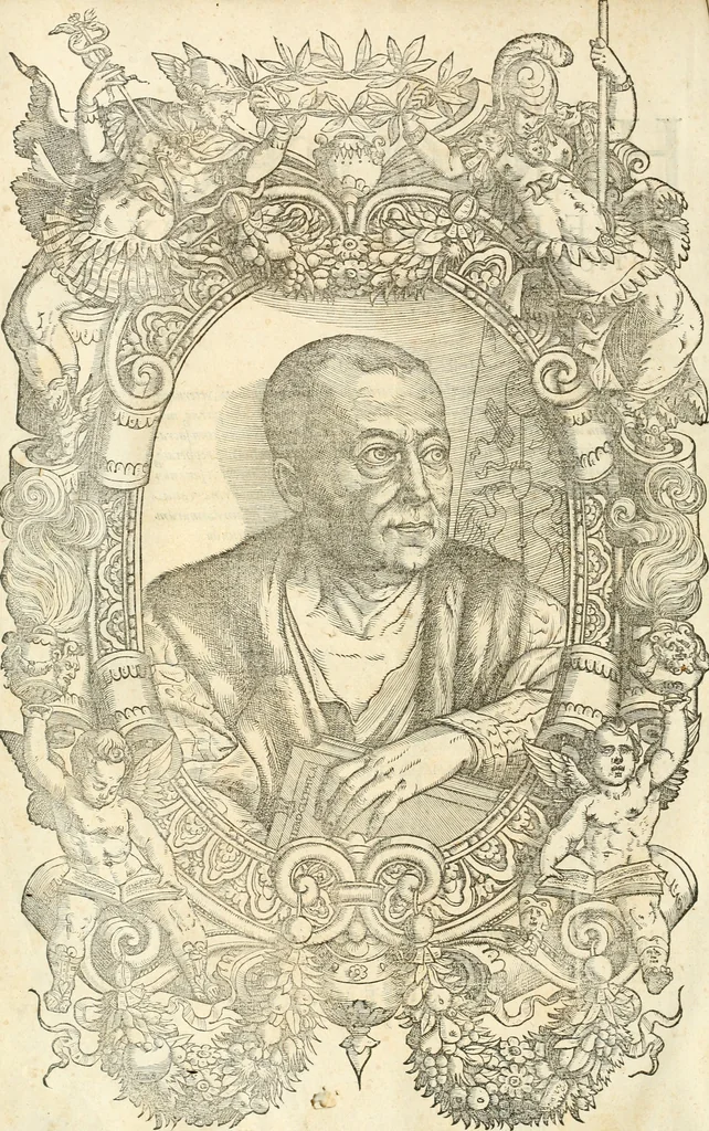 An illustration from Hieroglyphica, sive, De sacris Aegyptiorvm literis commentarii, 1556, leaf 5