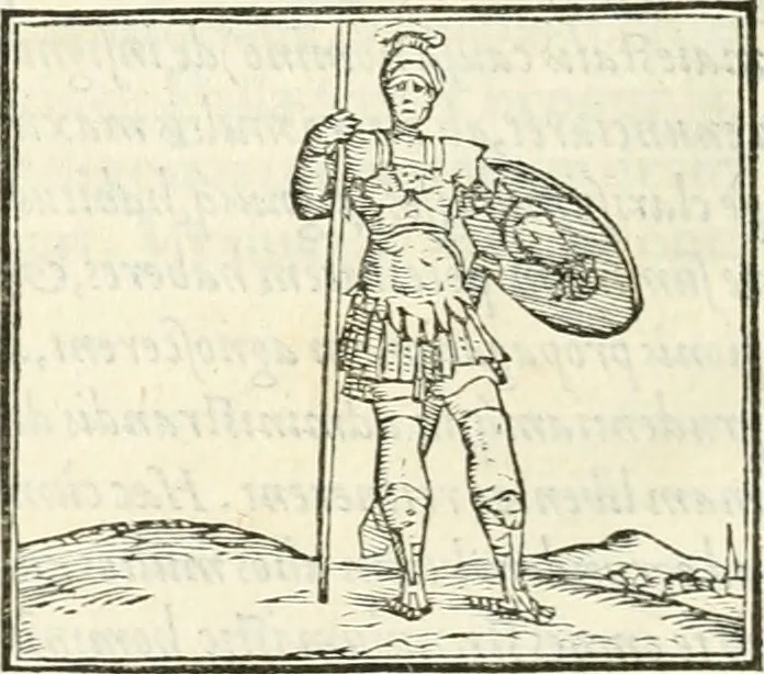 An illustration from Hieroglyphica, sive, De sacris Aegyptiorvm literis commentarii, 1556, leaf 619