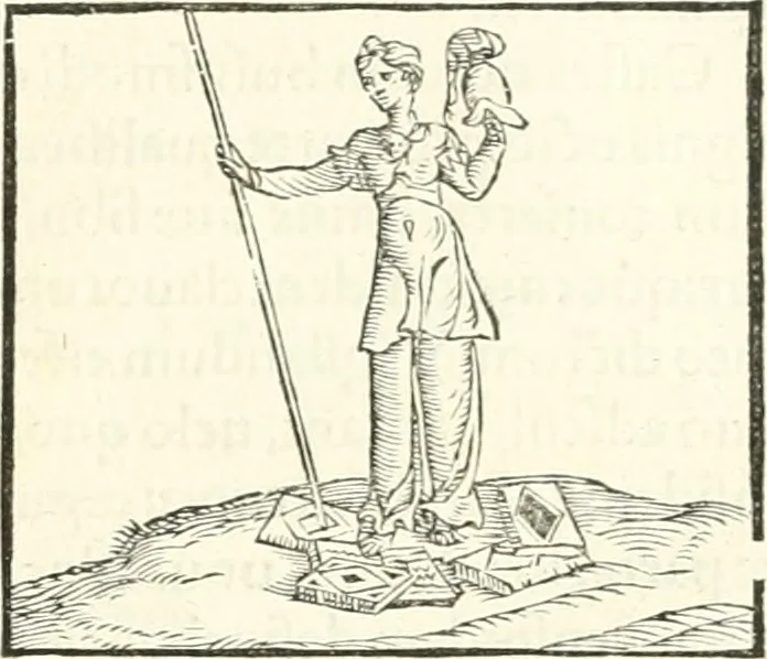 An illustration from Hieroglyphica, sive, De sacris Aegyptiorvm literis commentarii, 1556, leaf 636