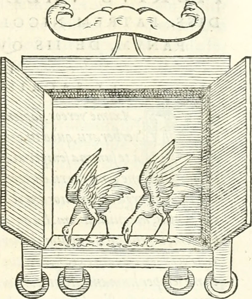 An illustration from Hieroglyphica, sive, De sacris Aegyptiorvm literis commentarii, 1556, leaf 638