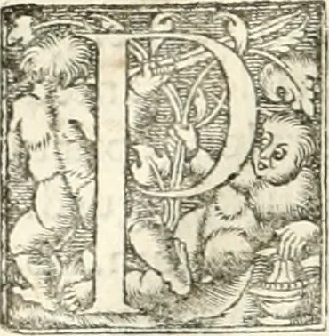 An illustration from Hieroglyphica, sive, De sacris Aegyptiorvm literis commentarii, 1556, leaf 65