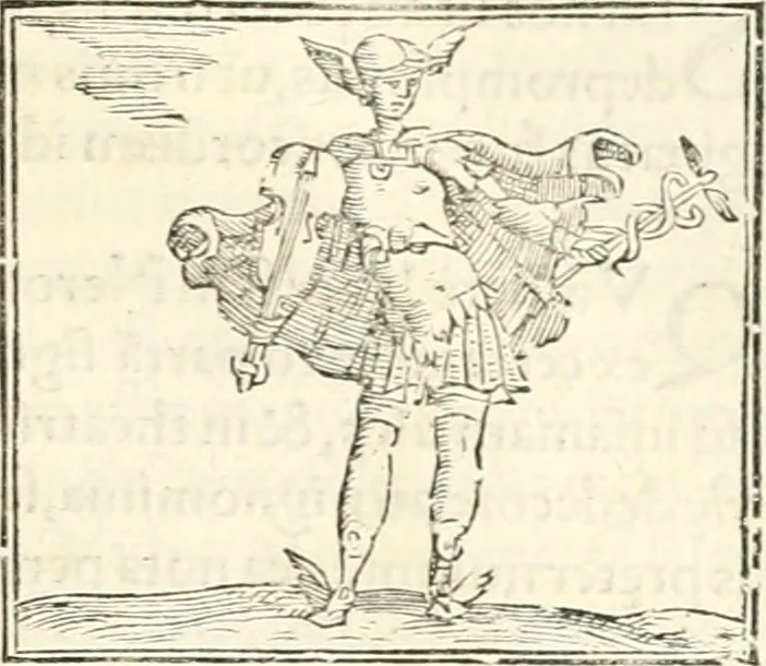 An illustration from Hieroglyphica, sive, De sacris Aegyptiorvm literis commentarii, 1556, leaf 696