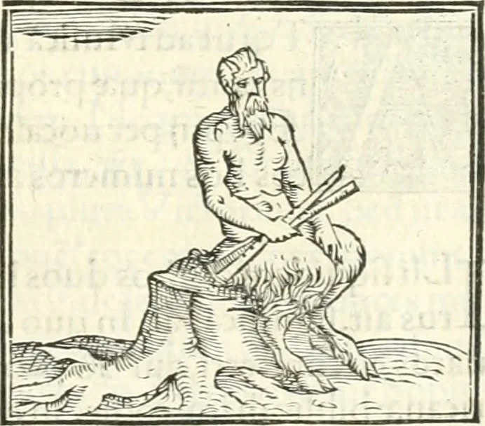 An illustration from Hieroglyphica, sive, De sacris Aegyptiorvm literis commentarii, 1556, leaf 700