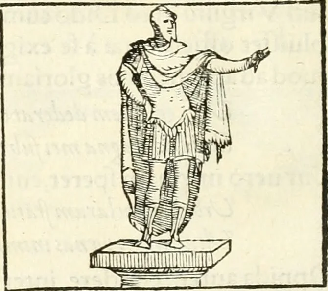 An illustration from Hieroglyphica, sive, De sacris Aegyptiorvm literis commentarii, 1556, leaf 735
