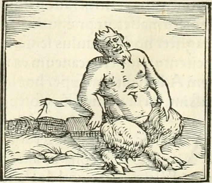 An illustration from Hieroglyphica, sive, De sacris Aegyptiorvm literis commentarii, 1556, leaf 99