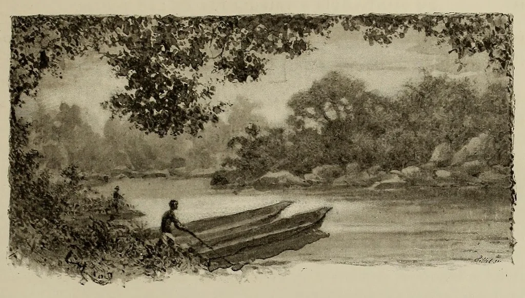 An illustration from De Saint-Louis a Tripoli par le Lac Tchad : voyage au travers du Soudan et du Sahara accompli pendant les années 1890-91-92, 1895, leaf 191