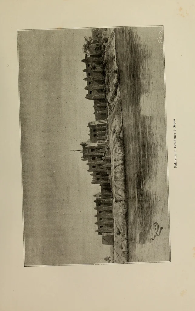 An illustration from De Saint-Louis a Tripoli par le Lac Tchad : voyage au travers du Soudan et du Sahara accompli pendant les années 1890-91-92, 1895, leaf 47