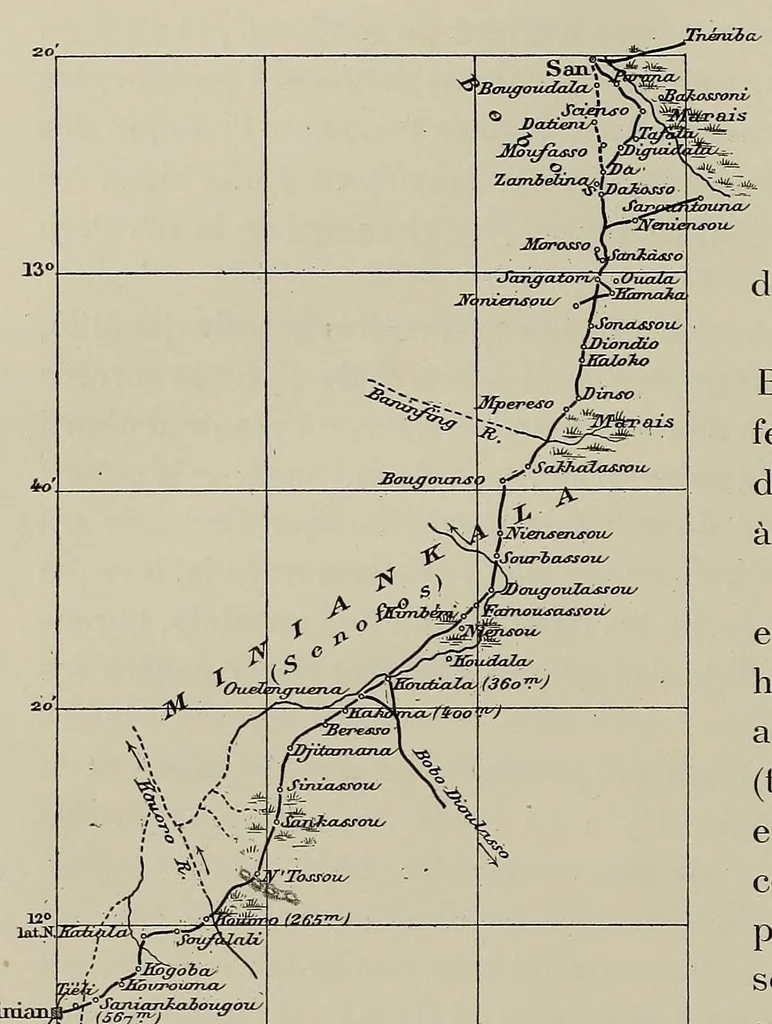 An illustration from De Saint-Louis a Tripoli par le Lac Tchad : voyage au travers du Soudan et du Sahara accompli pendant les années 1890-91-92, 1895, leaf 68
