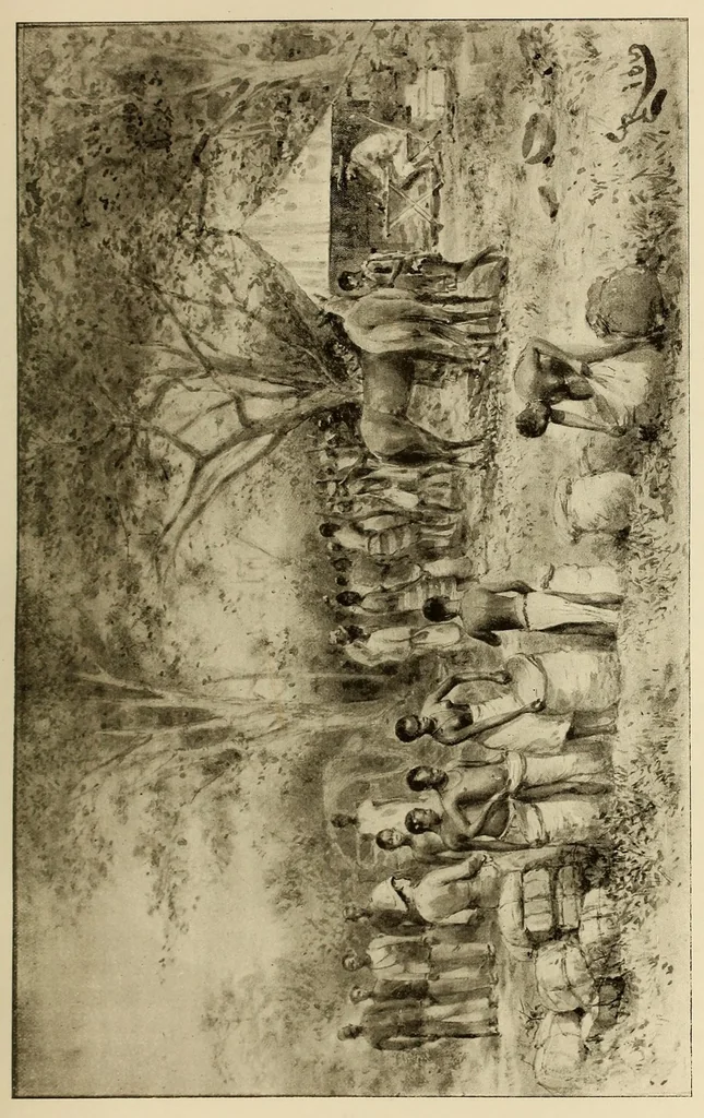 An illustration from De Saint-Louis a Tripoli par le Lac Tchad : voyage au travers du Soudan et du Sahara accompli pendant les années 1890-91-92, 1895, leaf 179
