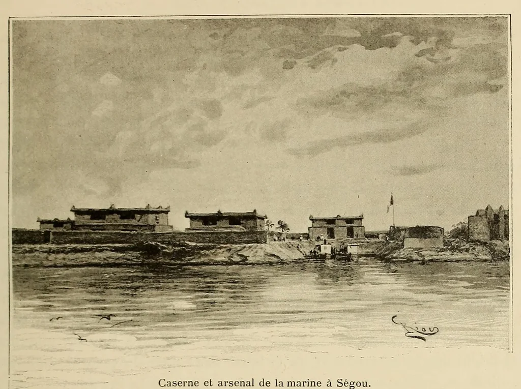 An illustration from De Saint-Louis a Tripoli par le Lac Tchad : voyage au travers du Soudan et du Sahara accompli pendant les années 1890-91-92, 1895, leaf 27