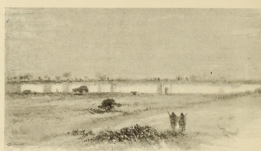 An illustration from De Saint-Louis a Tripoli par le Lac Tchad : voyage au travers du Soudan et du Sahara accompli pendant les années 1890-91-92, 1895, leaf 348