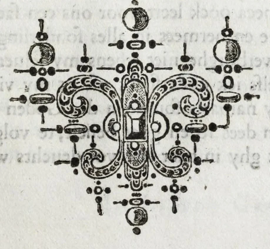 An illustration from De Schadt-kiste der philosophen ende poeten waer inne te vinden syn veel schoone leerlycke blasoenen, refereynen ende liedekens, gebracht ende gesonden op de Peoen-camere binnen Mechelen van d'omliggende steden in Brabant, Vlaenderen, Hollandt ende Zeelandt : geprononciert ende gesonghen op henlieder feeste den 3. Mey vanden iaere 1620, achteruolghens den eysch der caerten te voren by henlieder wt gesonden, 1621, leaf 131