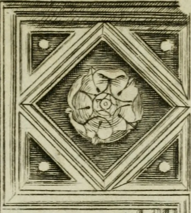 An illustration from Regles des cinq ordres d'architecture, 1665, leaf 76