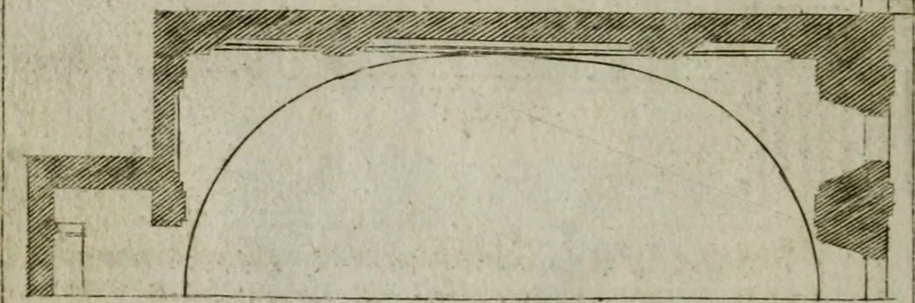 An illustration from Regles des cinq ordres d'architecture, 1665, leaf 85