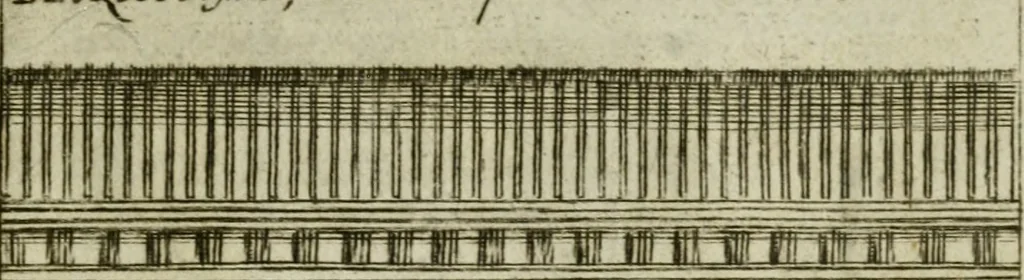 An illustration from Regles des cinq ordres d'architecture, 1665, leaf 88