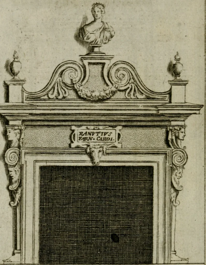 An illustration from Regles des cinq ordres d'architecture, 1665, leaf 91