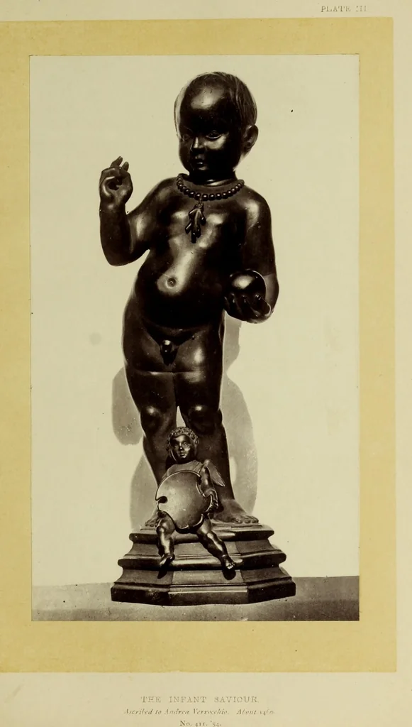 An illustration from A descriptive catalogue of the bronzes of European origin in the South Kensington Museum, 1876, leaf 242