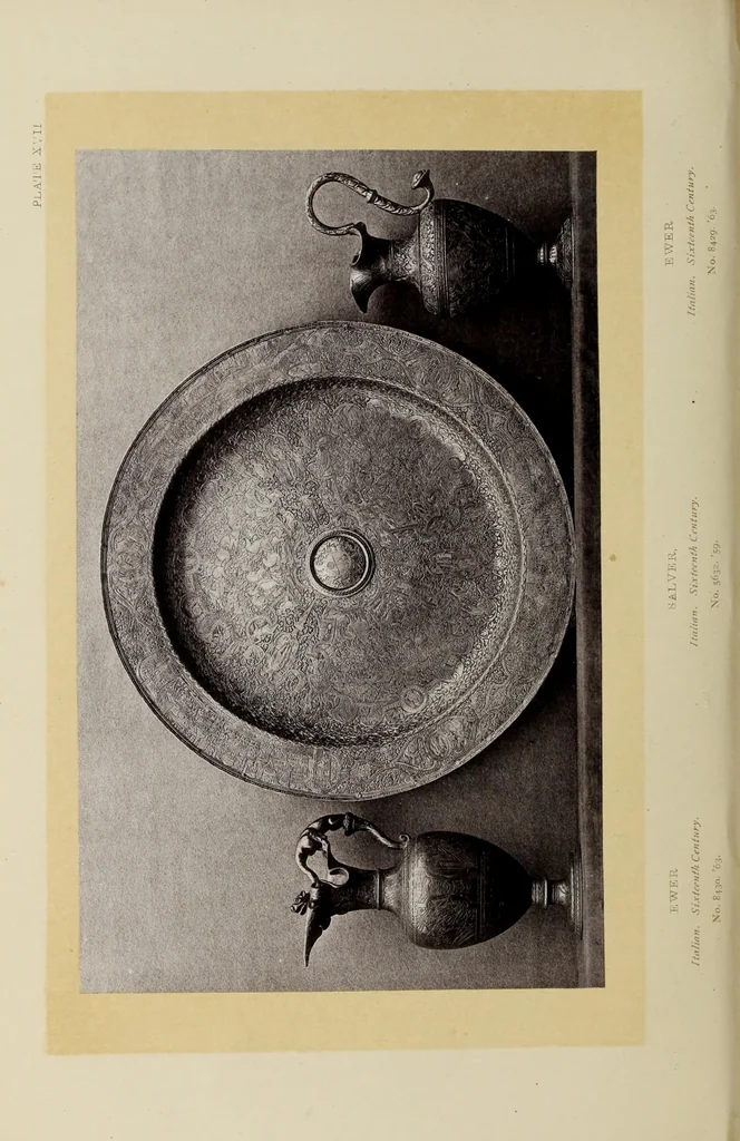 An illustration from A descriptive catalogue of the bronzes of European origin in the South Kensington Museum, 1876, leaf 381