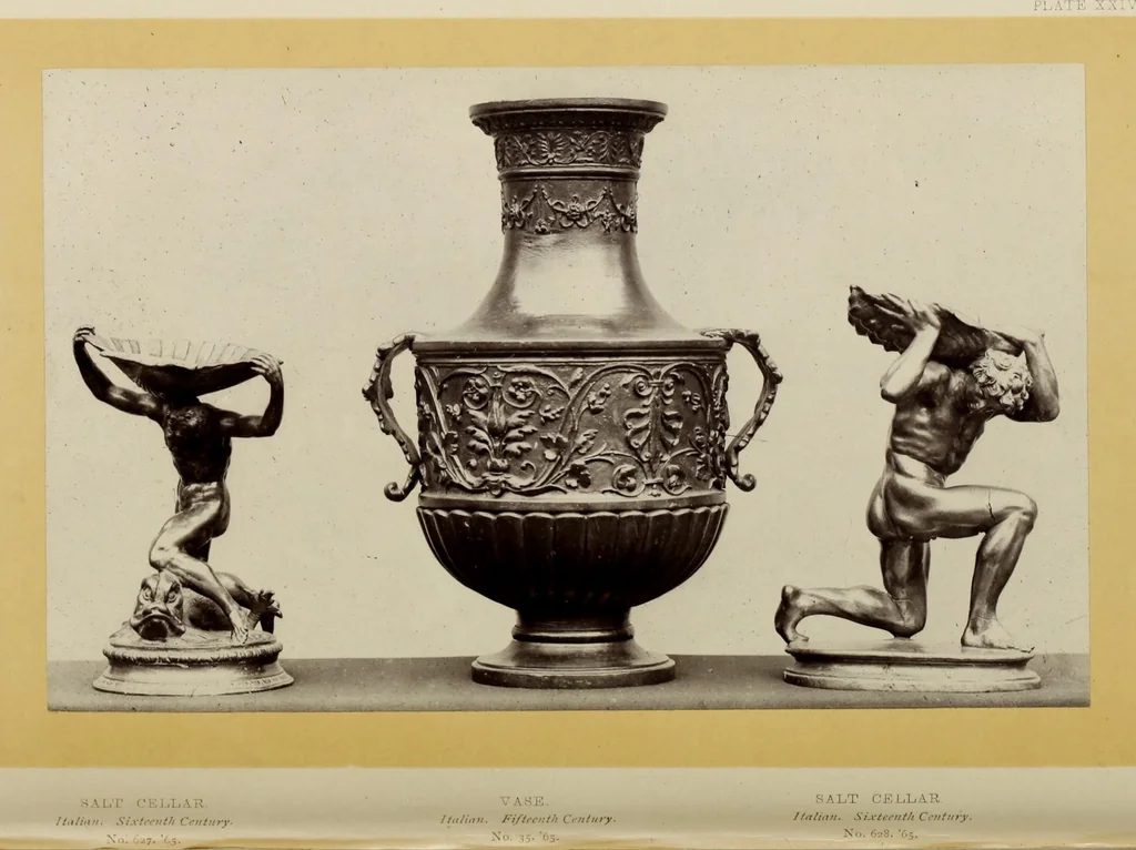 An illustration from A descriptive catalogue of the bronzes of European origin in the South Kensington Museum, 1876, leaf 469
