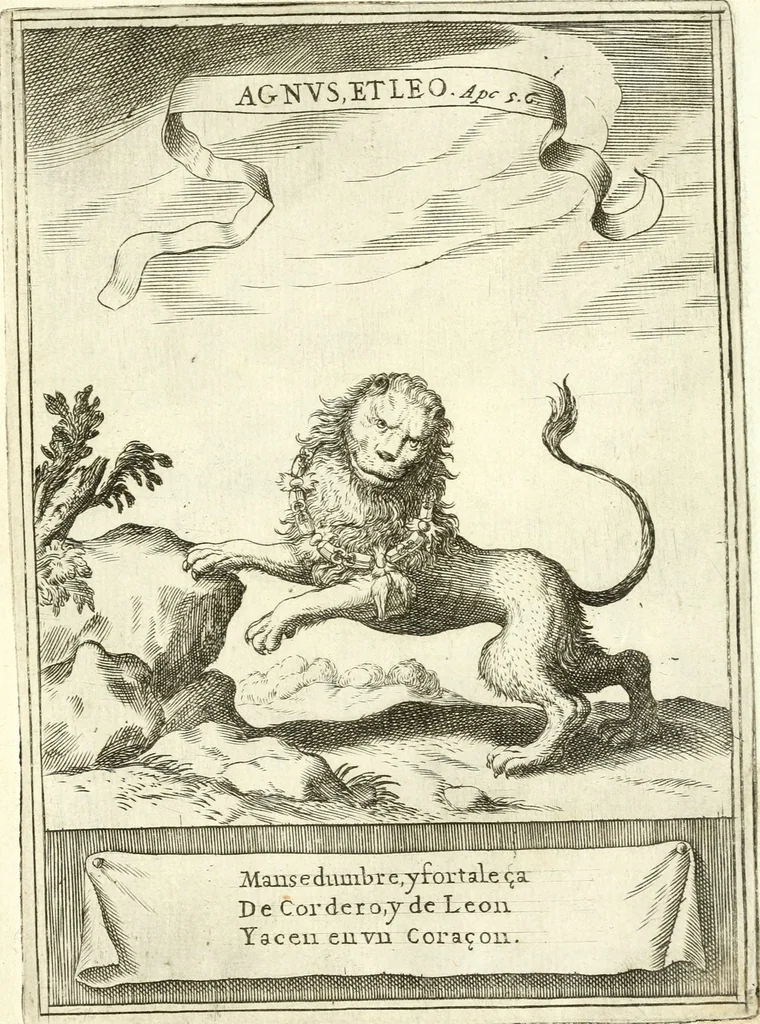 An illustration from Descripcion de las honras : que se hicieron ala Catholica Magd. de D. Phelippe quarto rey de las Españas y del nueuo mundo en el Real Conuento de la Encarnacion : que de horden de la reyna n[uest]ra señora como superintendente de las reales obras dispuso D. Baltasar Barroso de Ribera marques de Malpica ..., 1666, leaf 140