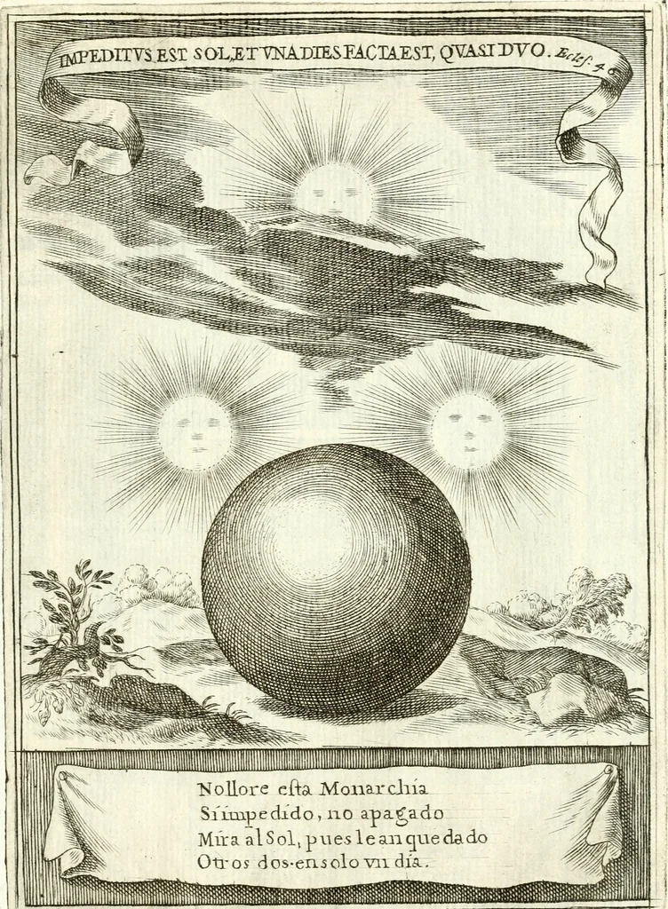 An illustration from Descripcion de las honras : que se hicieron ala Catholica Magd. de D. Phelippe quarto rey de las Españas y del nueuo mundo en el Real Conuento de la Encarnacion : que de horden de la reyna n[uest]ra señora como superintendente de las reales obras dispuso D. Baltasar Barroso de Ribera marques de Malpica ..., 1666, leaf 154