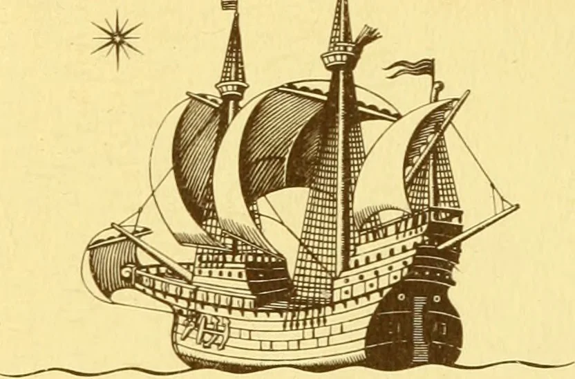 An illustration from Descripcion del Reyno de Galicia, y de las cosas notables del., 1675, leaf 2