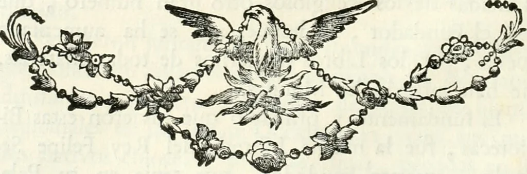 An illustration from Descripcion del real monasterio de San Lorenzo del Escorial : su magnifico templo, panteon, y palacio : compendiada de la descripcion antigua, y exornada con nuevas vistosas láminas de su planta y montéa : aumentada con la noticia de varias grandezas y alhajas con que han ilustrado los católicos reyes aquel maravilloso edificio, y coronada con un tratado apendice de los insignes profesores de las bellas artes estatuaria, arquitectura, y pintura, que concurrieron á su fundacion, y despues le han enriquecido con sus obras, 1764, leaf 245