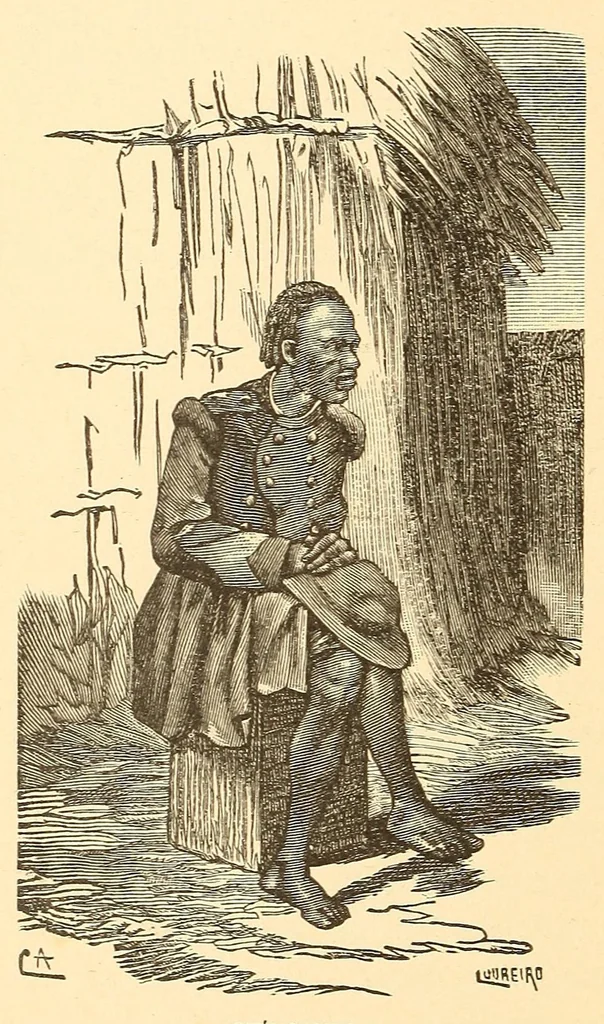 An illustration from Descripção da viagem á Mussumba do Muatiãnvua, 1890, leaf 256
