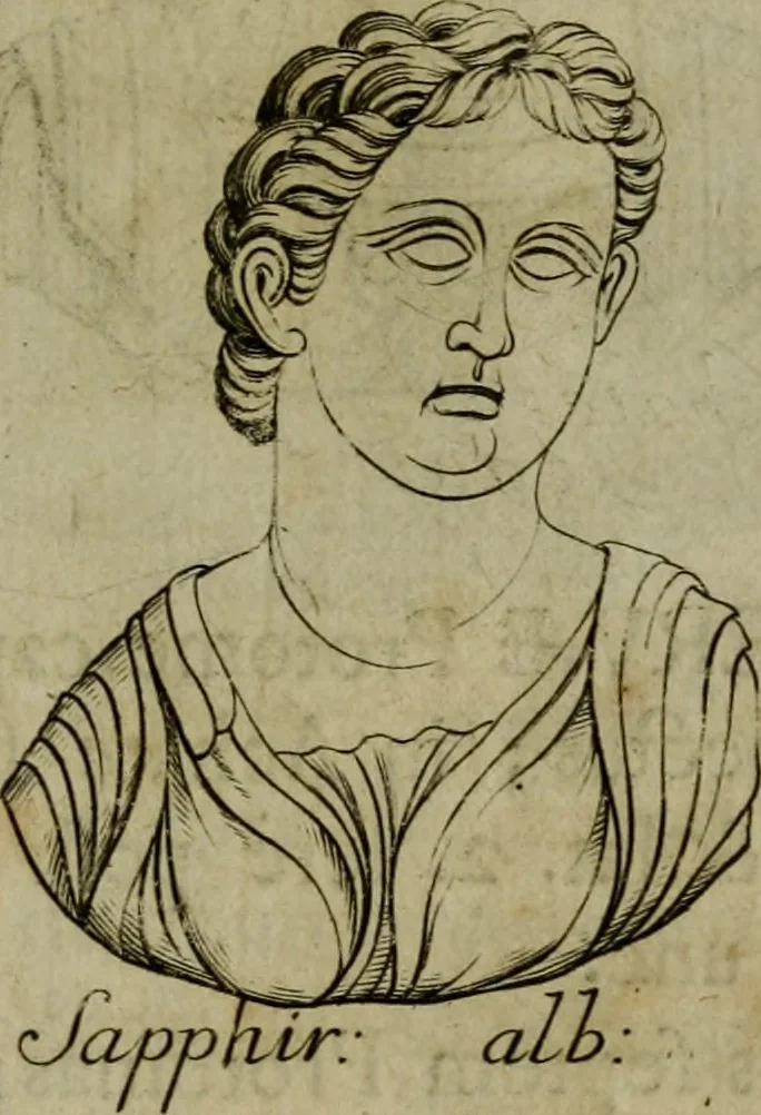 An illustration from Descriptio brevis gemmarum quae in museo Guil. S.R.J.L. Baronis de Crassier, Celsissimi Episcopi ac Principis Leodiensis in Camera Rationaria Consiliarii, &c. asservantur, 1740, leaf 10