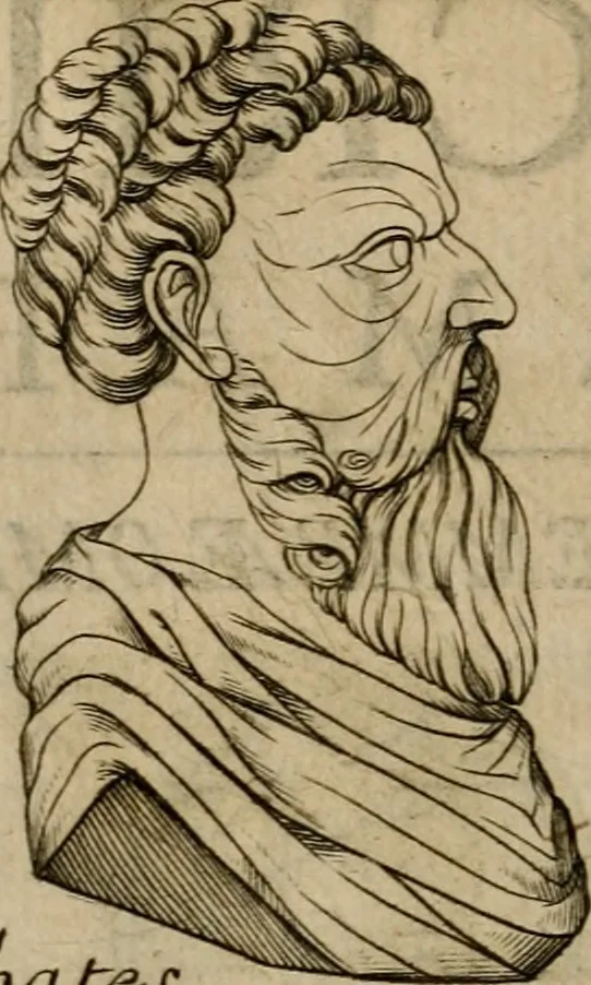 An illustration from Descriptio brevis gemmarum quae in museo Guil. S.R.J.L. Baronis de Crassier, Celsissimi Episcopi ac Principis Leodiensis in Camera Rationaria Consiliarii, &c. asservantur, 1740, leaf 9