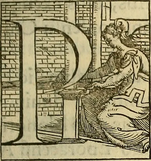 An illustration from Descriptio Britanniae, Scotiea, Hyberniae, et Orchadvm, 1548, leaf 132