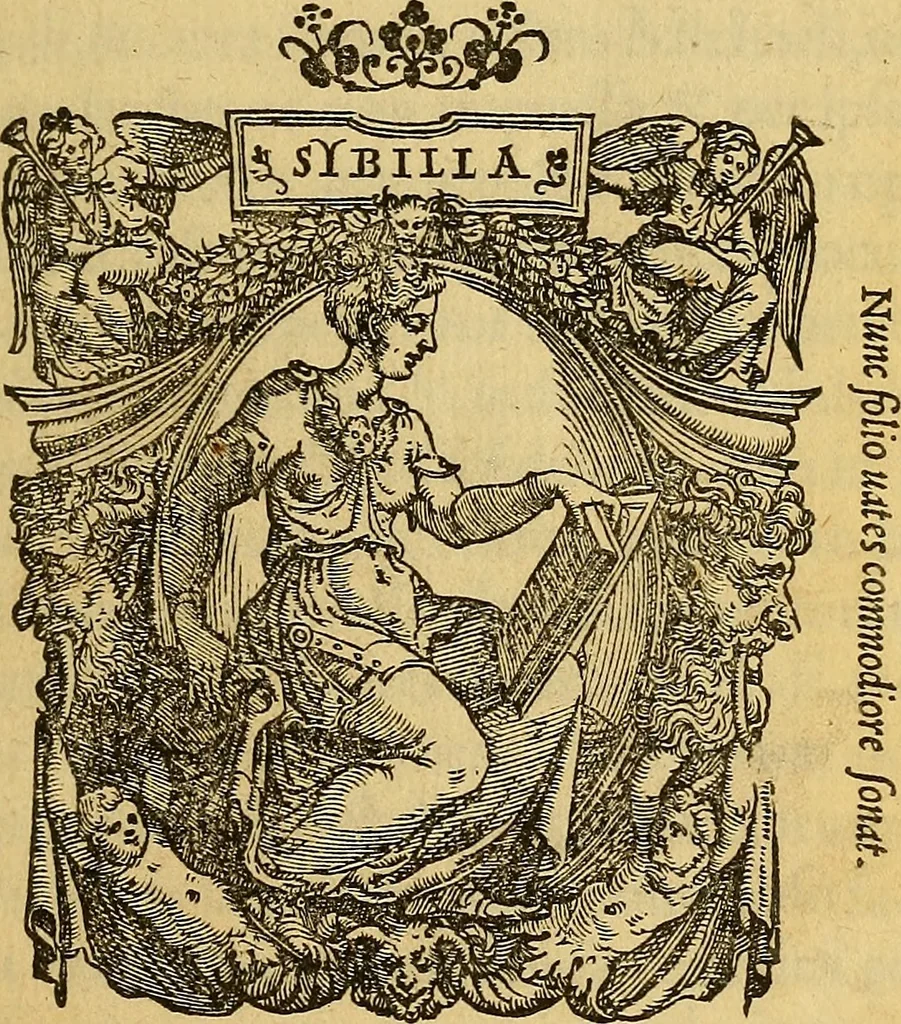 An illustration from Descriptio Britanniae, Scotiea, Hyberniae, et Orchadvm, 1548, leaf 6